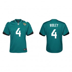 Youth Jacksonville Jaguars Calvin Ridley Teal Game Jersey