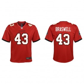 Youth Chris Braswell Tampa Bay Buccaneers Red Game Jersey