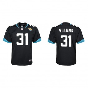 Youth Darious Williams Jacksonville Jaguars Black Game Jersey