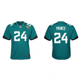 Youth Deantre Prince Jacksonville Jaguars Teal Game Jersey