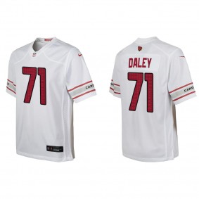 Youth Arizona Cardinals Dennis Daley White Game Jersey