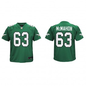 Youth Dylan McMahon Philadelphia Eagles Kelly Green Alternate Game Jersey