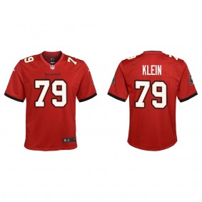 Youth Elijah Klein Tampa Bay Buccaneers Red Game Jersey