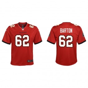 Youth Graham Barton Tampa Bay Buccaneers Red Game Jersey