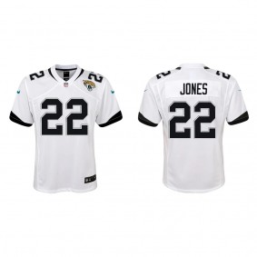 Youth Jarrian Jones Jacksonville Jaguars White Game Jersey