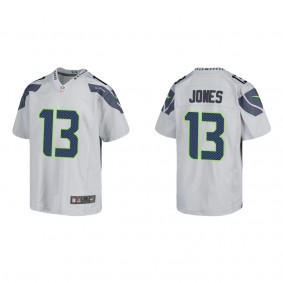 Youth Seattle Seahawks Josh Jones Gray Game Jersey