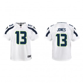 Youth Seattle Seahawks Josh Jones White Game Jersey