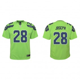 Youth Seattle Seahawks Kelvin Joseph Green Alternate Game Jersey