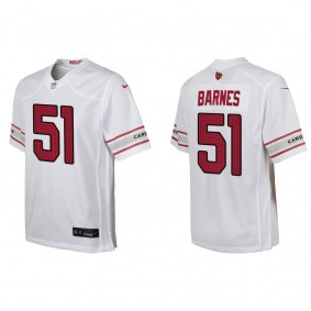 Youth Arizona Cardinals Krys Barnes White Game Jersey