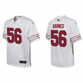 Youth Arizona Cardinals Krys Barnes White Game Jersey