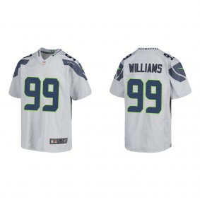 Youth Seattle Seahawks Leonard Williams Gray Game Jersey