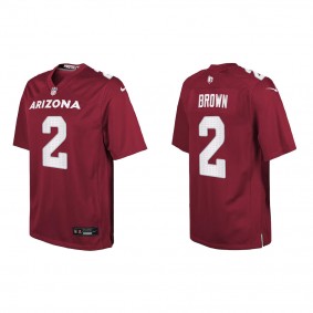 Youth Arizona Cardinals Marquise Brown Cardinal Game Jersey