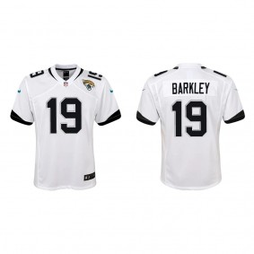 Youth Jacksonville Jaguars Matt Barkley White Game Jersey