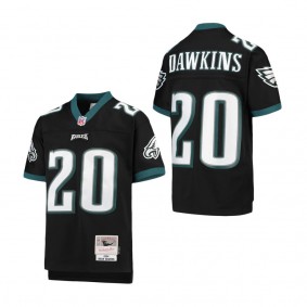 Youth Philadelphia Eagles Brian Dawkins Mitchell & Ness Black 2004 Legacy Retired Player Jersey