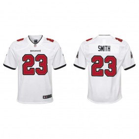 Youth Tykee Smith Tampa Bay Buccaneers White Game Jersey