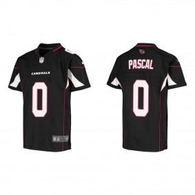 Youth Zach Pascal Arizona Cardinals Black Game Jersey