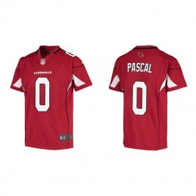 Youth Zach Pascal Arizona Cardinals Cardinal Game Jersey