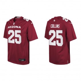 Youth Arizona Cardinals Zaven Collins Cardinal Game Jersey