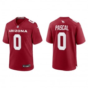 Men's Arizona Cardinals Zach Pascal Cardinal Game Jersey