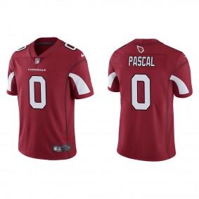 Men's Zach Pascal Arizona Cardinals Cardinal Vapor Limited Jersey